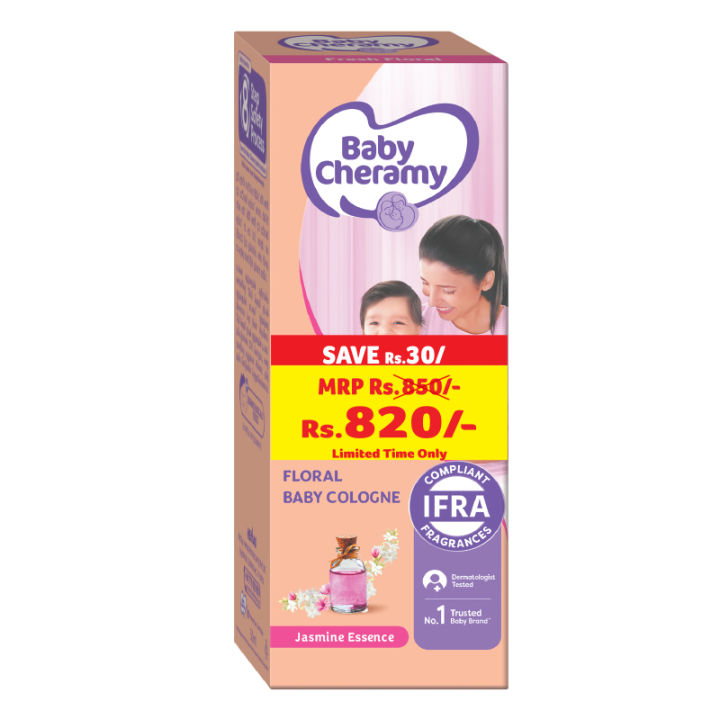 Baby Cheramy Floral Cologne 200ml ( Save Rs.30 )