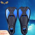 SuperRide Swimming Flipper Professional Diving Fins for Adults Short Blade Flippers for Swimming Snorkeling Leg Strength Training Unisex Drainage Swim Fins. 
