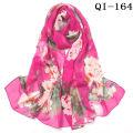 Hot Fashion Women Foulard Bandana Dot Scarf Chiffon Georgette Long Shawl Summer Scarf Sunscreen Elegant. 