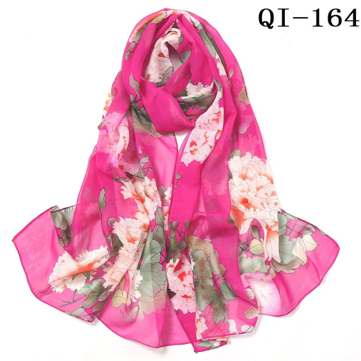 Hot%20Fashion%20Women%20Foulard%20Bandana%20Dot%20Scarf%20Chiffon%20Georgette%20Long%20Shawl%20Summer%20Scarf%20Sunscreen%20Elegant%20-%20Image%208