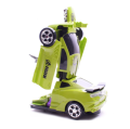 Robot 2 in 1 transformation HULK car for kids with lights & music - Green. 