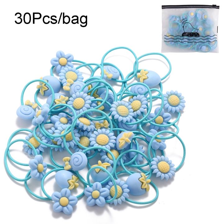 30Pcs/set%20Korean%20Fashion%20Baby%20Hair%20Band%20Colorful%20Rubber%20Band%20Ponytail%20Hair%20Tie%20Girls%20Hair%20Accessories%20Headdress%20cute%20hairbanwomen%20fashion%20hair%20jewelry%20-%20Image%204