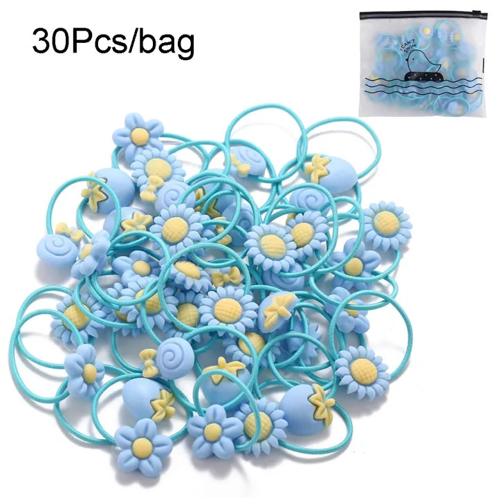 30Pcs/set%20Korean%20Fashion%20Baby%20Hair%20Band%20Colorful%20Rubber%20Band%20Ponytail%20Hair%20Tie%20Girls%20Hair%20Accessories%20Headdress%20cute%20hairbanwomen%20fashion%20hair%20jewelry%20-%20Image%204