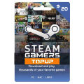 20 USD Steam Wallet Code - United States. 