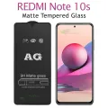 Perfect Redmi Note 10s Stylish Full Cover Matte Texture Tempered Glass non Shining Screen Protector Frosted Glass for Redmi Note 10s. 