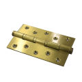 Brass Hinge 5 X 3mm ( S:S Stain Gold Finish) - Ball Bearing Door Hinges Heavy Duty Furniture Hardware Accessories. 