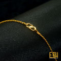 18/24 Inch Gold plated Guaranteed 1.5MM Diamond Chain For Ladies & Gents chain for women. 