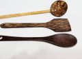 Oil Coconut Shell spoon & Kitul wooden spoon & Patta. 