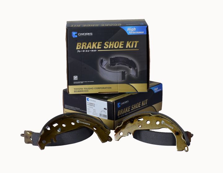 CWORKS Brake Shoes C140G0072 for Toyota Car 04495-52140 Toyota Vitz KSP90 Prius NHW20