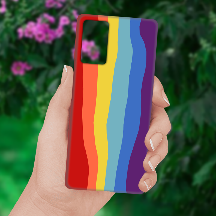 Back%20Cover%20For%20Samsung%20A01%20Rainbow%20Design%20-%20Image%203