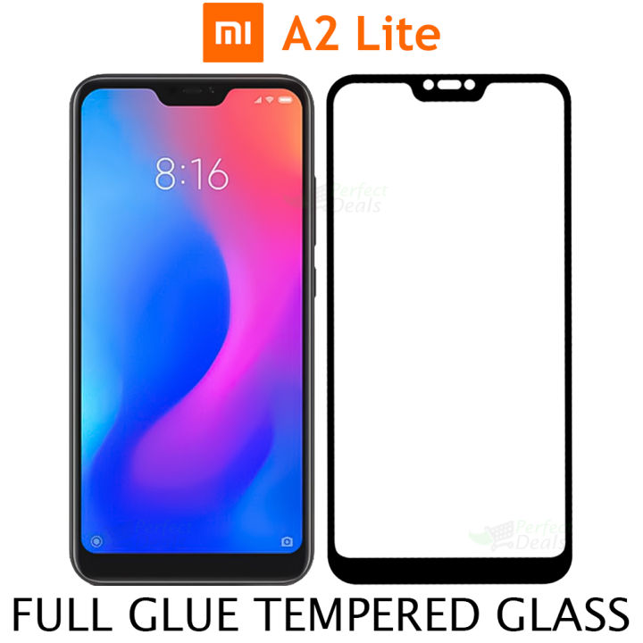 Xiaomi Mi A2 Lite Screen Protector Full Glue 9D Tempered Glass Screen Protector Extra safe screen Glass for Xiaomi Mi A2 Lite