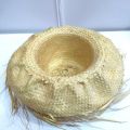Reed Hat Natural Handmade summer Beach Hat. 