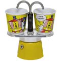 Moka Bialetti Set Mini Express Lichtenstein. 