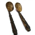 Coconut shell spoons 2. 