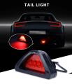 Car F1 Style 12 LED Red Colour Universal Brake Light. 