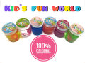 Slime clay DIY Crystal Mud Play Transparent Magic Plasticine Kid Toys Fluffy Slime Glue For Slimes Colored Toy For Children. 