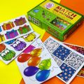 Match the Pattern - Pink Hippo - Children Educational Activity Pack. 
