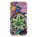 Back Cover For Samsung J2 2015 / J2 2017  Weed Design. 