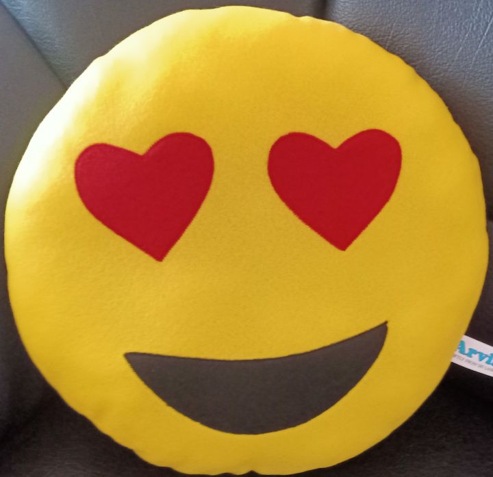 Emoji Face Pillow