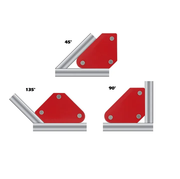4pcs Welding magnet holder and clamp 45° 90° 135°  9Lb holding capacity
