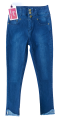 Imark Tulip Hem Low cut High Waist Stretch Ladies Denim Jeans. 