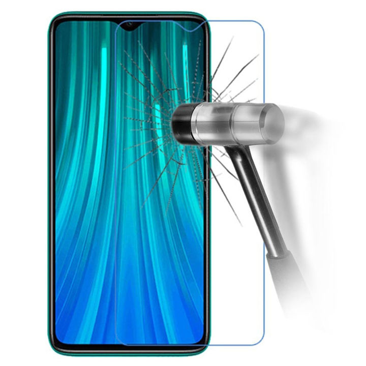 Shopila Redmi Note 8 Anti Scratch 0.3mm Transparent Screen Protection Glass Film Strong Clear Borderless Full Cover 9H Tempered Glass for Redmi Note 8
