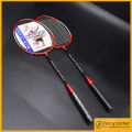 2 Badminton Racket - FREE 2 Shuttlecocks - Pro 709 FC-KT. 