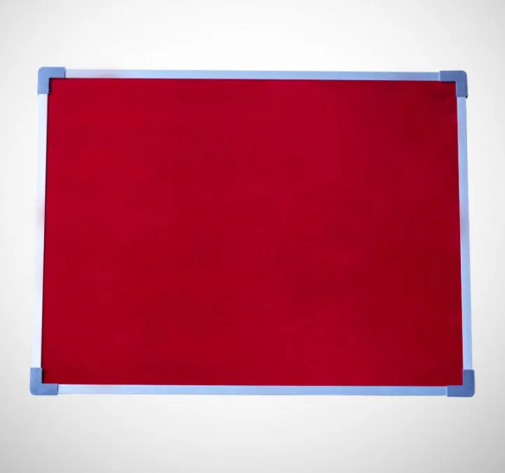 Notice Boards 4 X 2 Feet - Maroon Colour