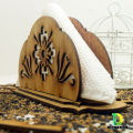 Wooden Paper Napkin Holder for Dining Table Tissue Holder, Wooden Paper Napkin Holder. 
