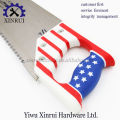 imagsy hand mitre saw with  USA flag handle 18" inch. 