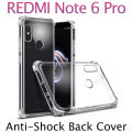 Shopila Redmi Note 6 Pro Soft Silicone TPU Case with anti-shock protection hardy edges fully transparent cover bumper case For Redmi Note 6 Pro. 