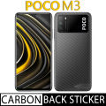 Mongo High Quality Xiaomi Mi POCO M3 Carbon Fiber Transparent Film Mobile Phone Protection Sticker for Xiaomi Mi POCO M3 Daraz. 