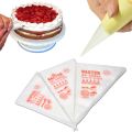 Set Disposable Piping Bag Icing Fondant Cake Cream Squeeze Cream Bag Dessert Decorators Pastry Tip Cake Tools 10/25/50 pcs. 