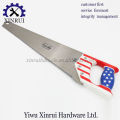 imagsy hand mitre saw with  USA flag handle 18" inch. 