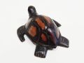 Wood Carved Turtle Figurine (Small). 