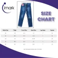 Imark Men's Regular Front Rise Denim Fit Short jeans for men. 