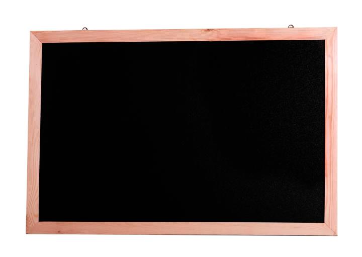 Black Board Wooden Frame 4 X 3 Feet