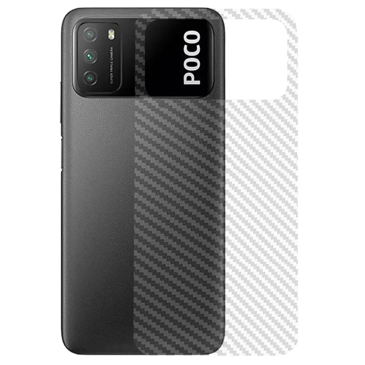 Mongo%20High%20Quality%20Xiaomi%20Mi%20POCO%20M3%20Carbon%20Fiber%20Transparent%20Film%20Mobile%20Phone%20Protection%20Sticker%20for%20Xiaomi%20Mi%20POCO%20M3%20Daraz%20-%20Image%205