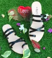 Freedom Feet Flat slipper - Brown New Ladies Sandals Women lieders Gladiator Flat Shoes. 