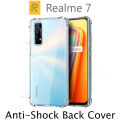 Shopila Realme 7 Soft Silicone TPU Case with anti-shock protection hardy edges fully transparent cover bumper case For Realme 7. 