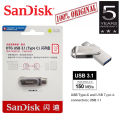 Sandisk Ultra Dual Drive USB Type C 3.1 32GB 64GB 128GB 256GB USB Pen Flash Drive. 