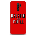 Back Cover For Redmi 9 Netflix Design. 