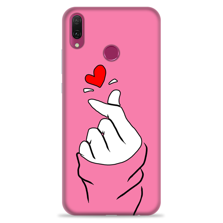 Back Cover For Huawei Y9 2019 Snapping Girl Design
