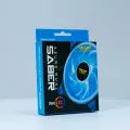 Armaggeddon Azure Dual Saber PC Cooling Fan For Gaming PC Case 120mm. 