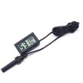 Digital Humidity Thermometer for Bird Egg Incubator Mini Hygrometer LCD Display Thermostat Indoor Temperature Sensor Meter Gauge with Probe for Chicken Quail Parrot Africans Finches Love Birds. 