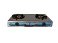 Kawashi Silver Line Double Burner Gas Cooker 1 year warranty. 