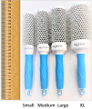 Professional Ceramic Nano Technology Round Brush for Blow Drying Brush. 