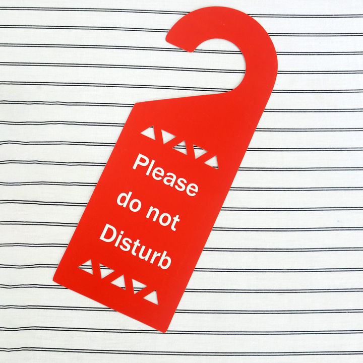 LMO Do Not Disturb Sign