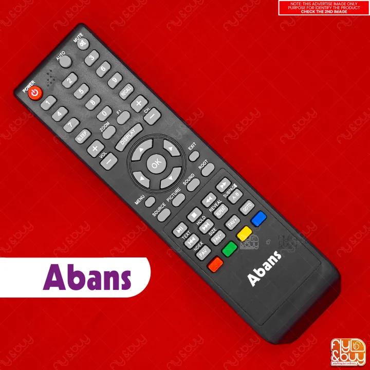 Anvat Remote Control Abans & Innovex LCD LED TV Remote Controller EN-83801 FB-RT | Daraz.lk