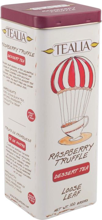 Raspberry Truffle 100g Tin Caddy